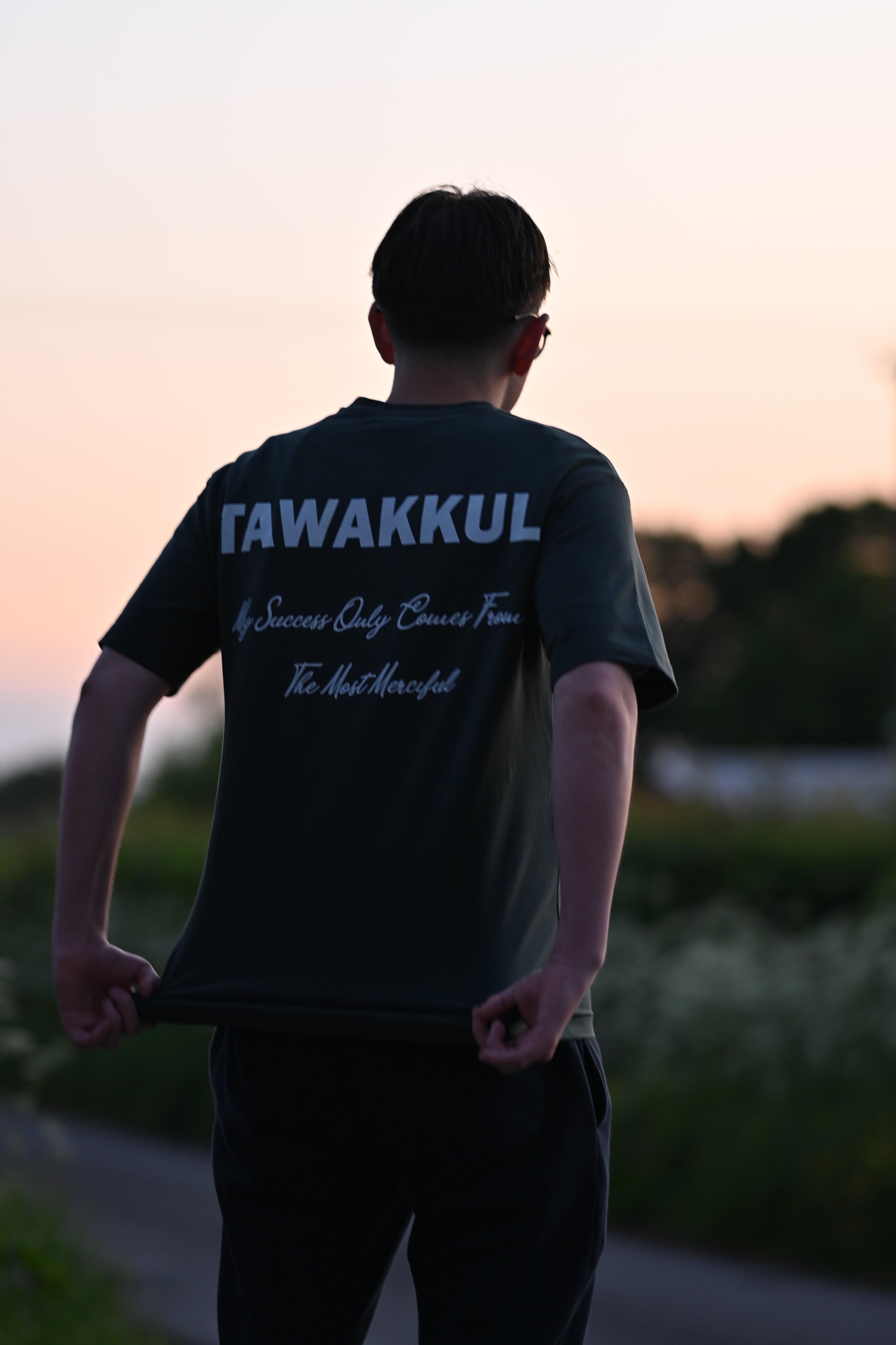 APH 'Tawakkul' Oversized T- Shirt 'Wild Green'