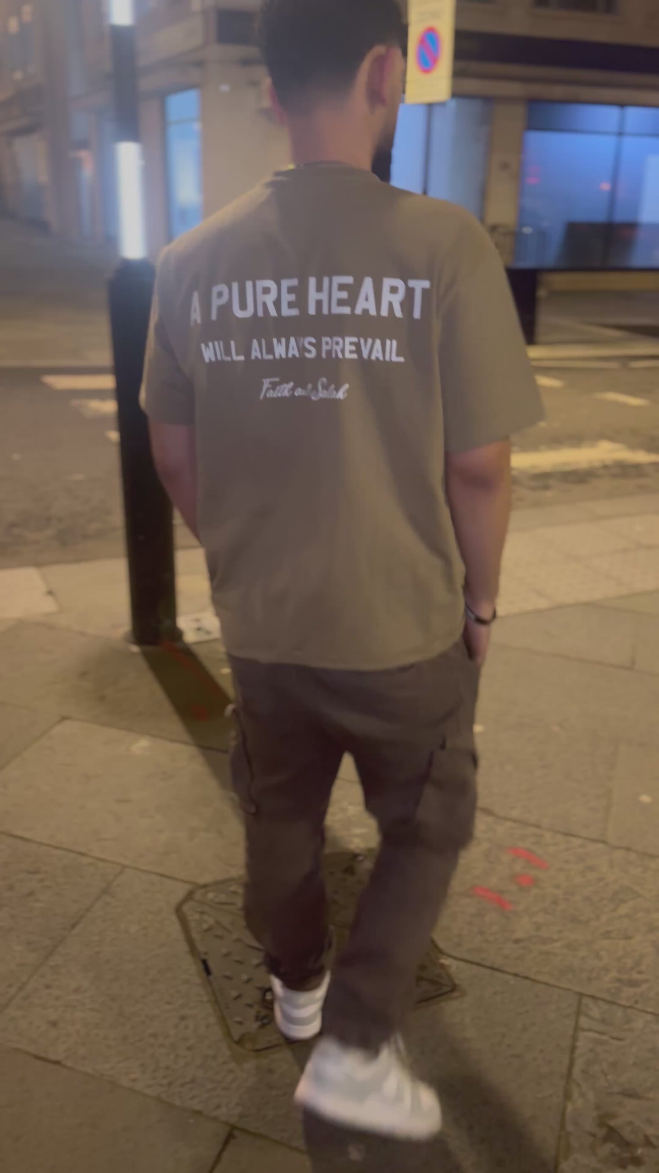 APH Signature Oversized T- Shirt ‘Beige’
